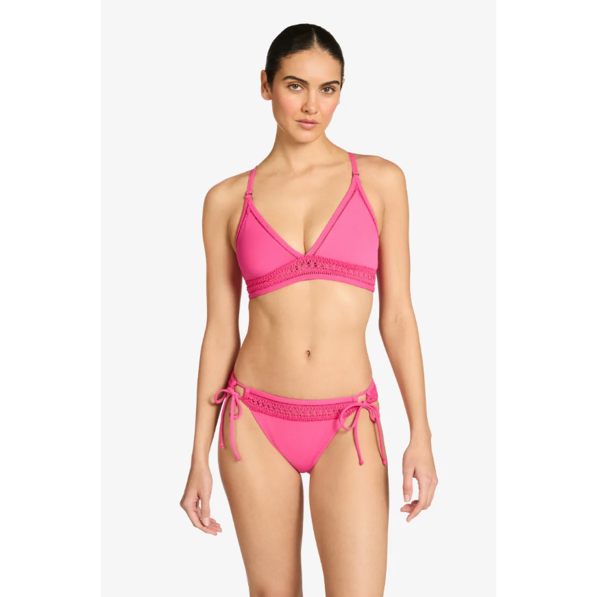 Isabelle Tie Side Bottom Strawberry-Robin Piccone-1000 Palms