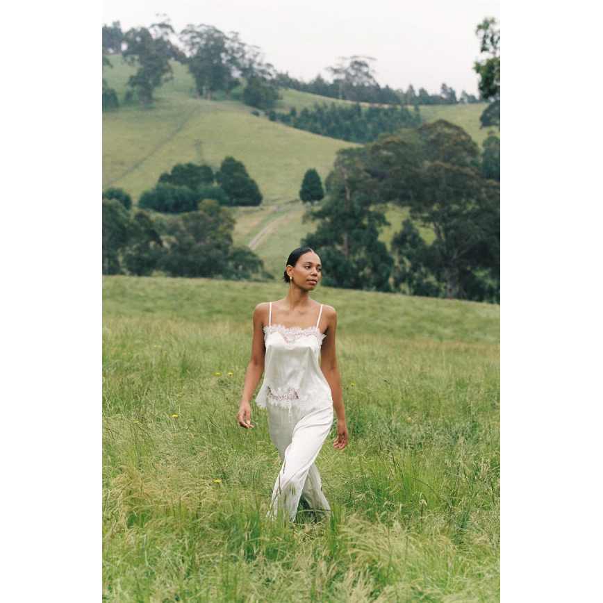 Olivia Camisole Ivory-Kat the Label-1000 Palms