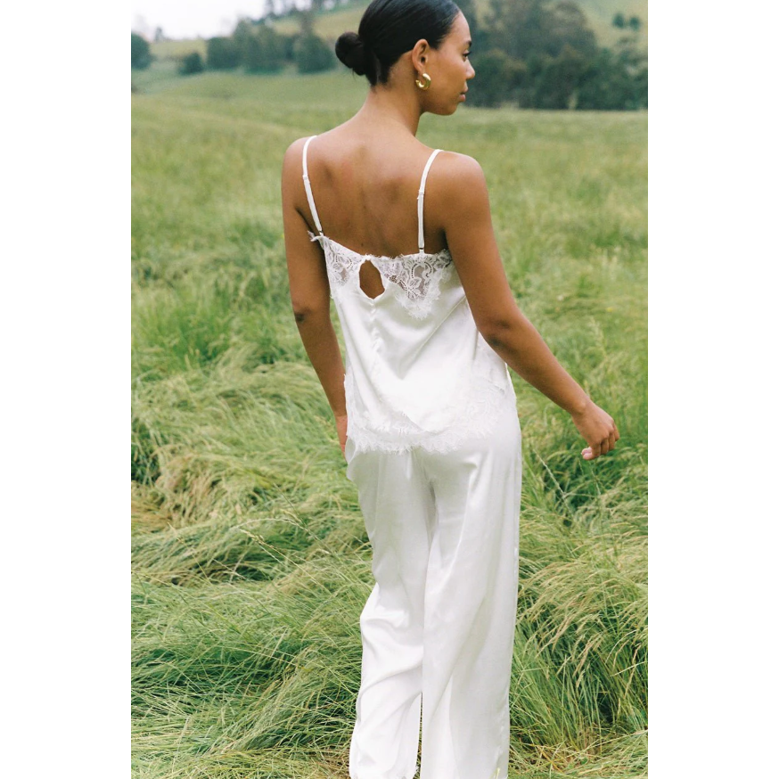 Olivia Camisole Ivory-Kat the Label-1000 Palms