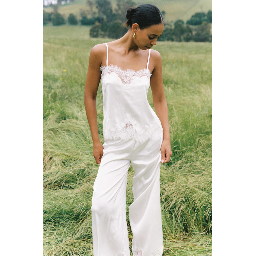 Olivia Camisole Ivory-Kat the Label-1000 Palms