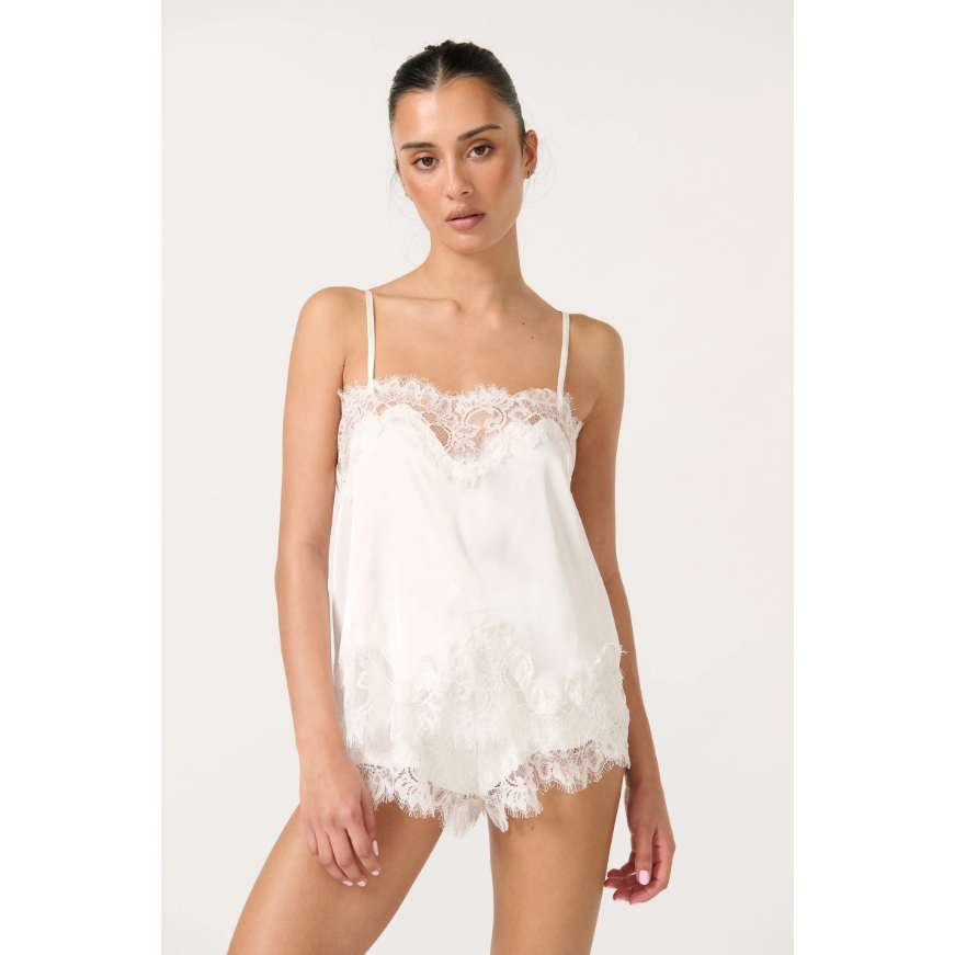 Olivia Camisole Ivory-Kat the Label-1000 Palms