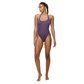 Aubergine Halter One Piece