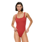 Paprika Round Neck One Piece
