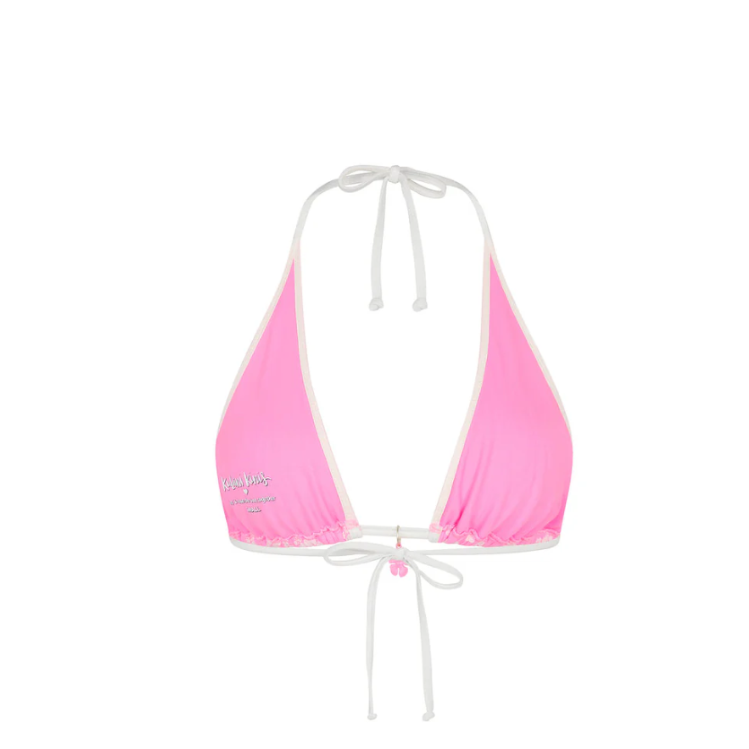 Sugar Sprinkle Triangle Bikini Top-Kulani Kinis-1000 Palms