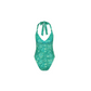 Emerald Aura Halter One Piece-Kulani Kinis-1000 Palms