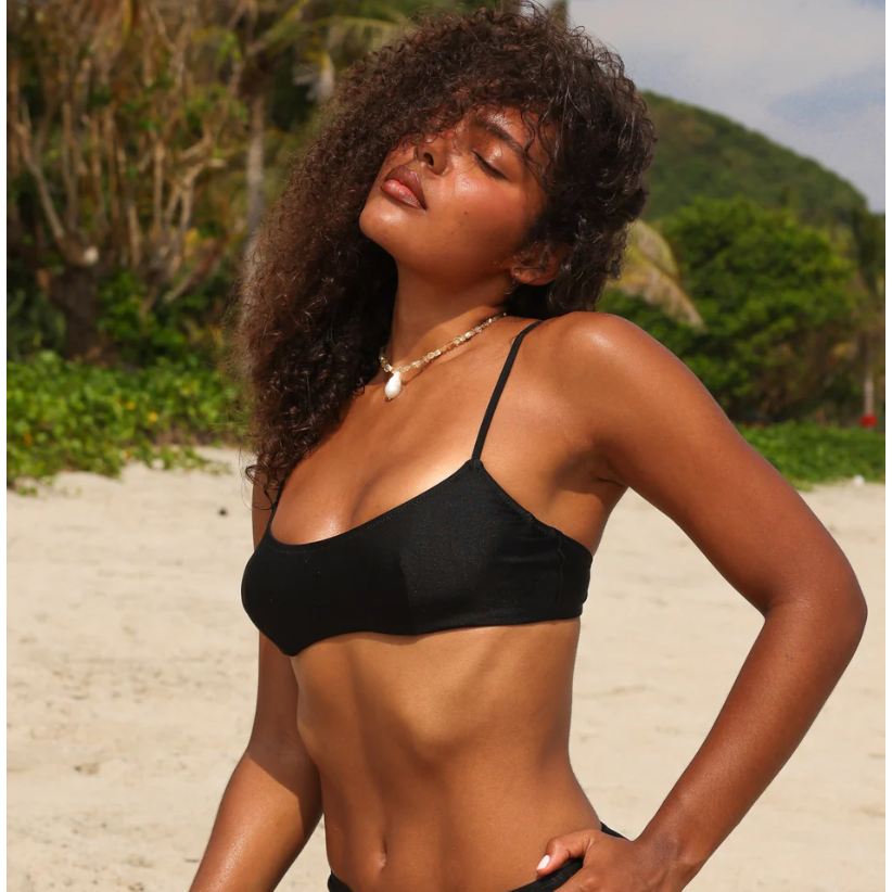 Twilight Invisible Underwire Crop-Kulani Kinis-1000 Palms