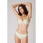 The High Leg Scrunch bottom Soft Olive Gingham-Londre-1000 Palms