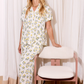 Olive Ladies Cropped Pant Set