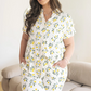 Olive Ladies Cropped Pant Set