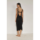 Naama Crochet Dress Cover-Up Black-Beach Life-1000 Palms