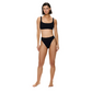Black High Waist & Leg Bottom-Gottex-1000 Palms