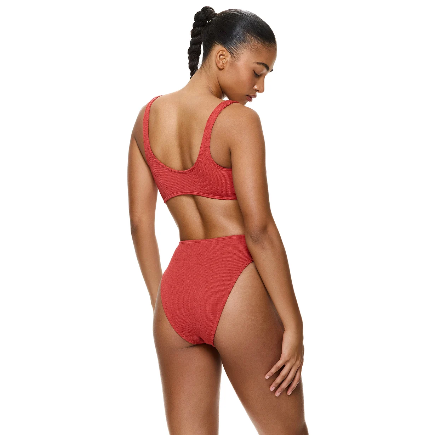 Paprika Square Neck Top-Gottex-1000 Palms