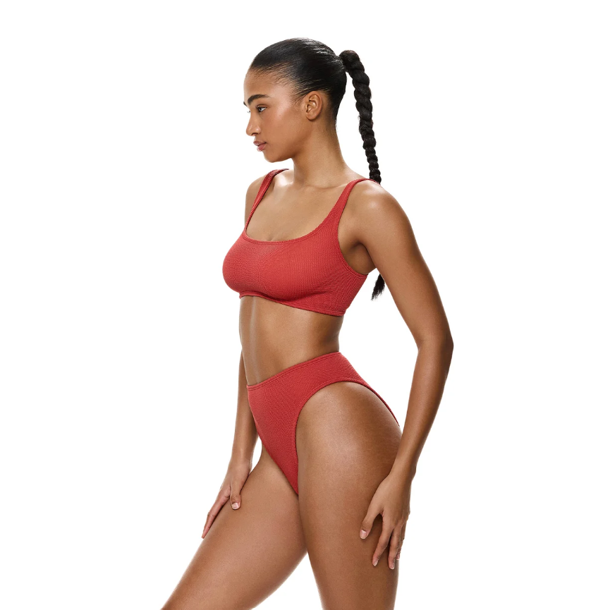Paprika Square Neck Top-Gottex-1000 Palms