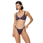 Aubergine V neck Ring Top-Gottex-1000 Palms