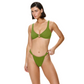 Olive V Neck Ring Top-Gottex-1000 Palms