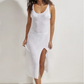 Naama Crochet Dress  Cover-Up White