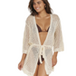 Maribelle Crochet Robe Cover- Up Cream