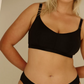 Lounge Nursing Bra Black-Embrace-1000 Palms