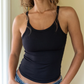 High Neck Bra Top Black