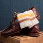 The Retro Stripe Quarter Crew
