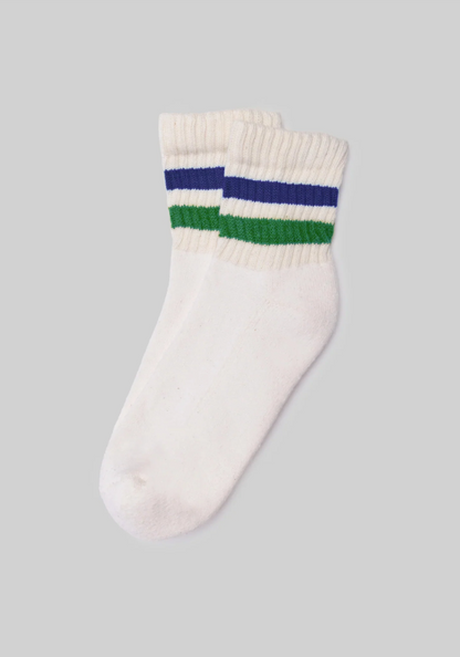 The Retro Stripe Quarter Crew