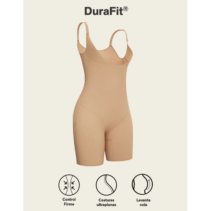 Step-in Body Shaper with Butt-Lifting Short Bottom