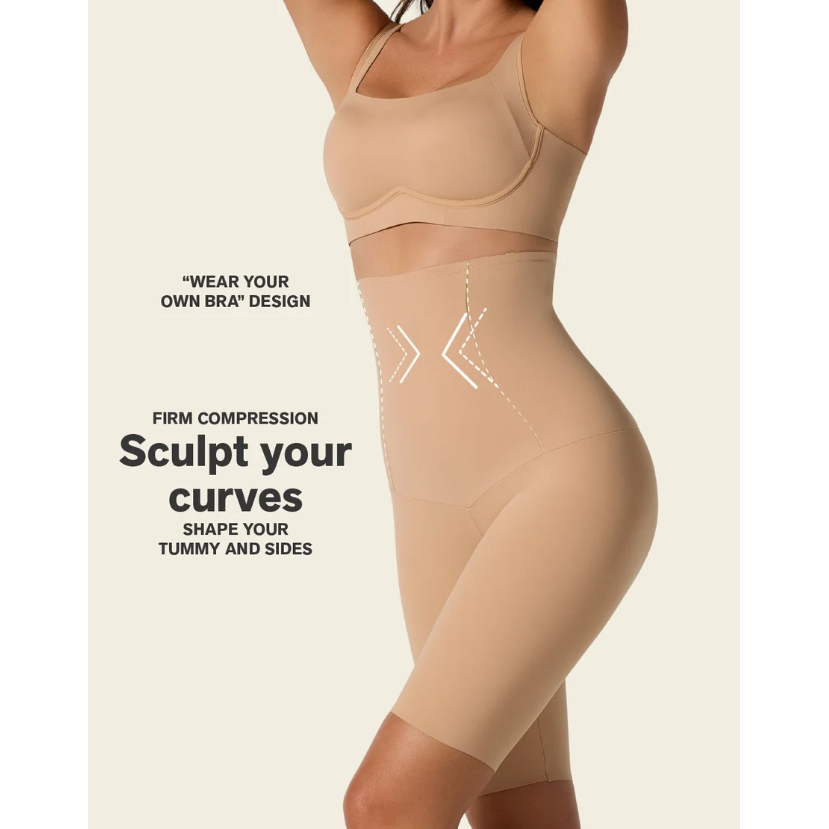 Extra High Waisted Firm Shaper Short