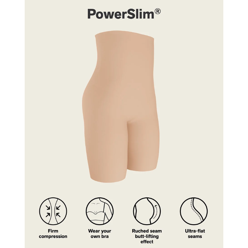 Extra High Waisted Firm Shaper Short