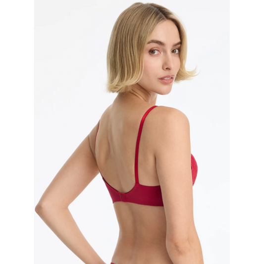 Entice Balconette Bra Scarlet-Skarlett Blue-1000 Palms