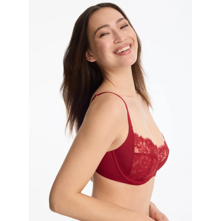 Entice Full Coverage Underwire Scarlet-Skarlett Blue-1000 Palms