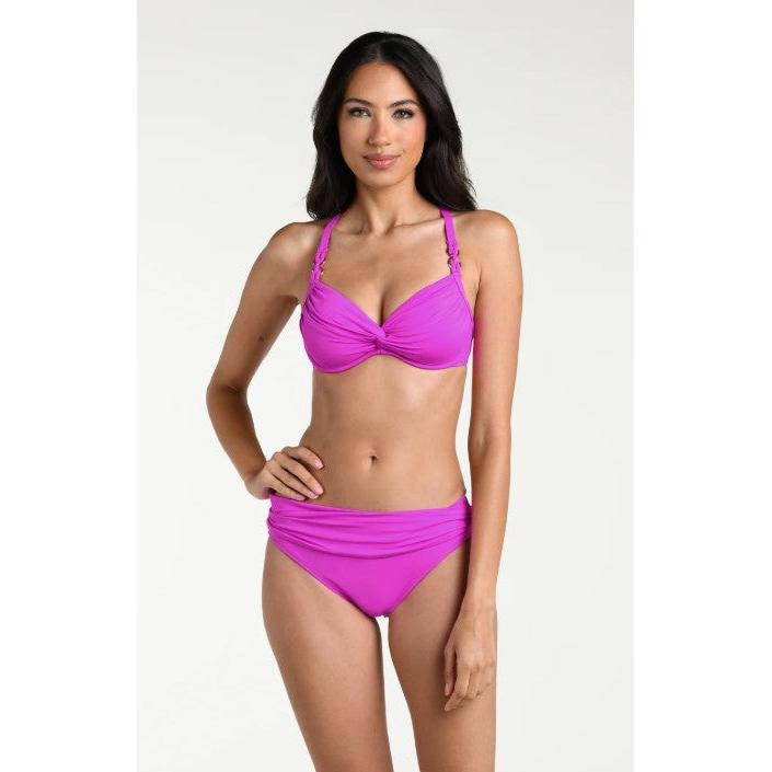 Island Goddess Over Shoulder Bikini Top-La Blanca-1000 Palms
