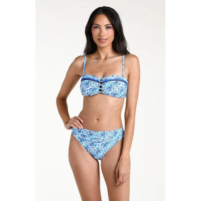 Costa Azul Bandeau Bikini Top-La Blanca-1000 Palms