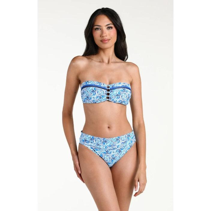 Costa Azul Bandeau Bikini Top-La Blanca-1000 Palms