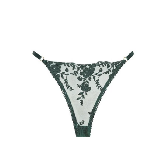 Nicolette Thong Emerald-Kat the Label-1000 Palms