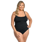 Island Goddess Lingerie One Piece Black-La Blanca-1000 Palms