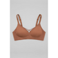 No Show V-Neck Bra-Siella-1000 Palms