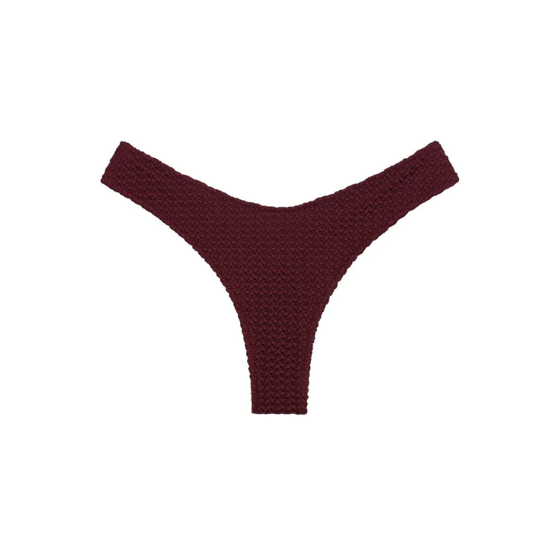 Maroon Crochet Lulu Bottom-montce-1000 Palms
