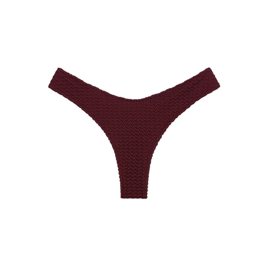 Maroon Crochet Lulu Bottom-montce-1000 Palms
