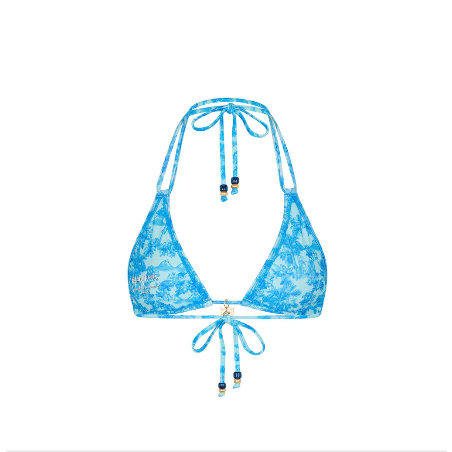 Ocean Paradise Halter Bikini Top-Kulani Kinis-1000 Palms