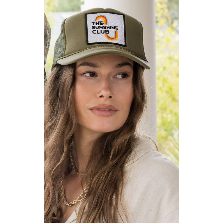 The Sunshine Club Trucker-Friday Feelin-1000 Palms