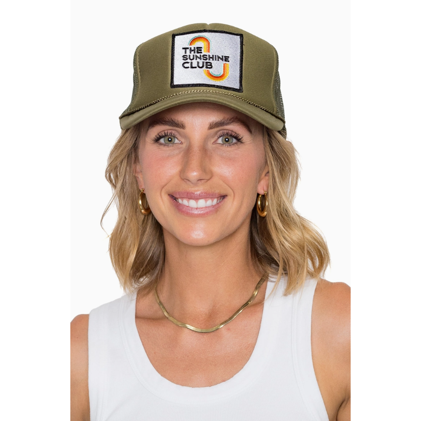 The Sunshine Club Trucker-Friday Feelin-1000 Palms