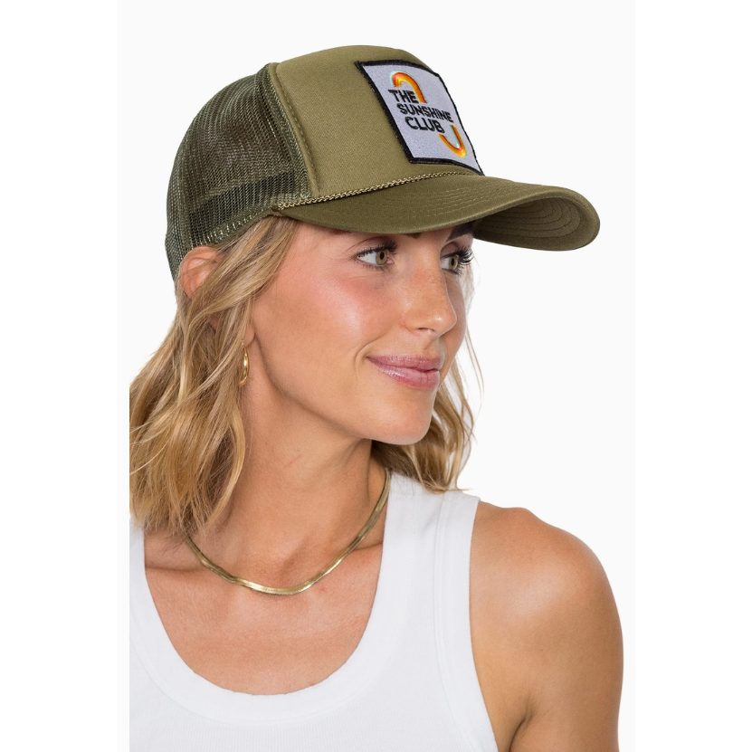 The Sunshine Club Trucker-Friday Feelin-1000 Palms