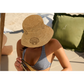 Kayla Natural and Black Tote-Nikki Beach-1000 Palms