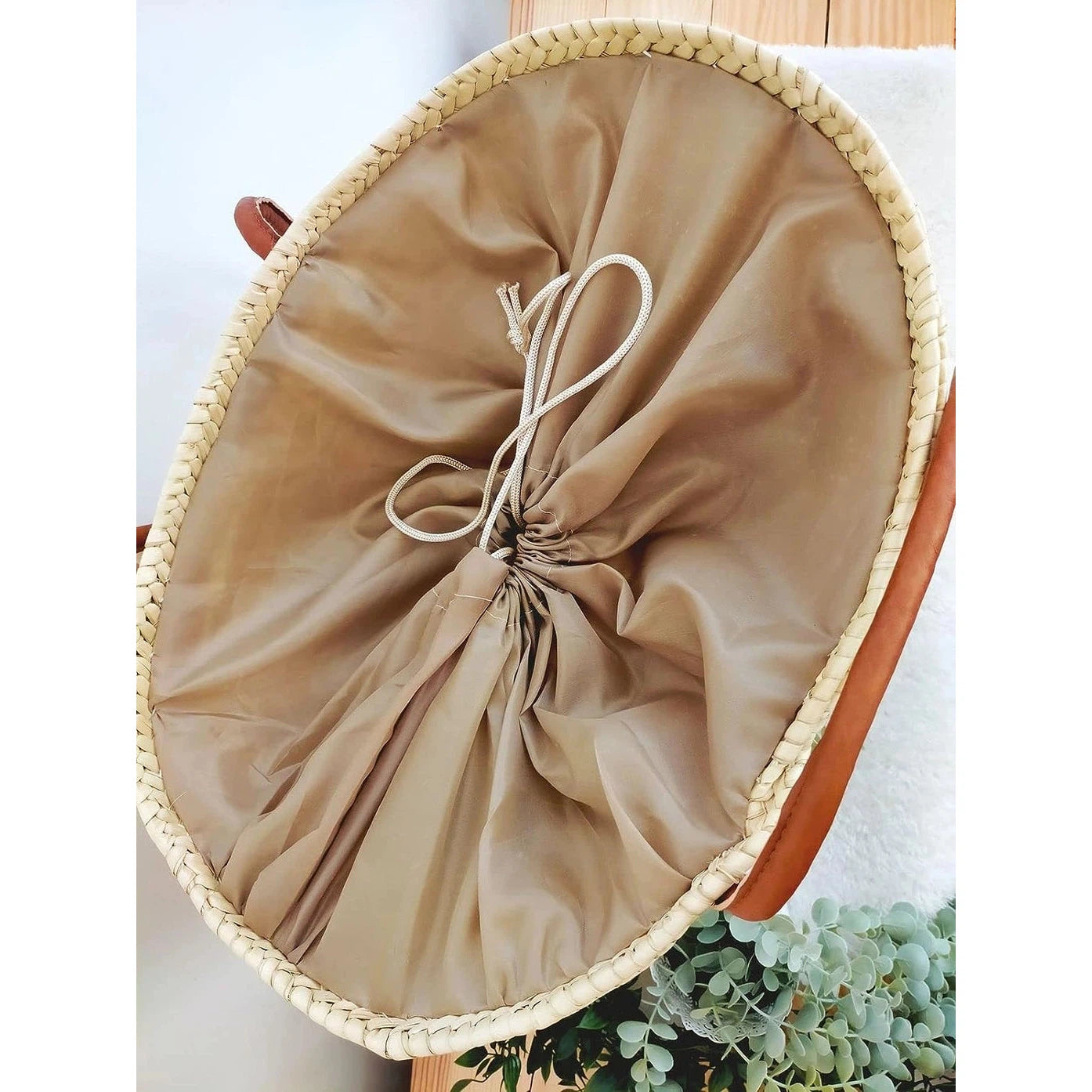 Daisies Basket Bag-Pro Handmade-1000 Palms