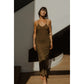 Maxi Slip Dress Set-Fluid-1000 Palms