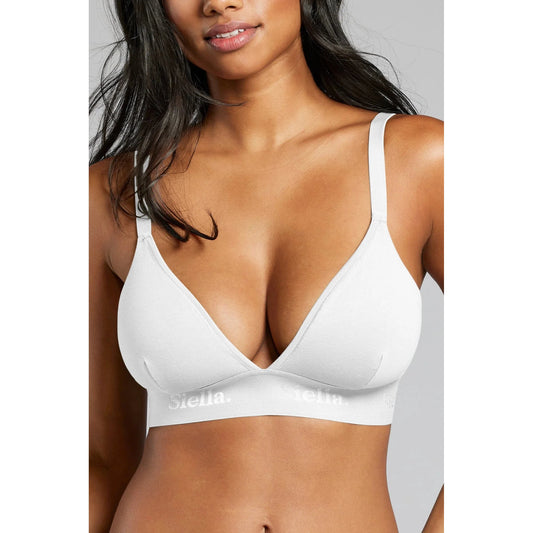 Organic Cotton Triangle Padded Bra-Siella-1000 Palms