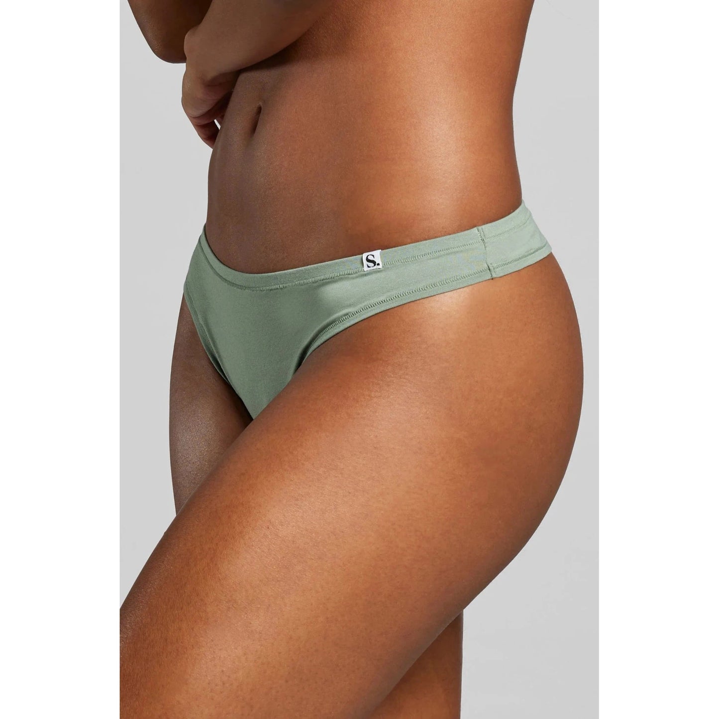 Organic Cotton Thong-Siella-1000 Palms