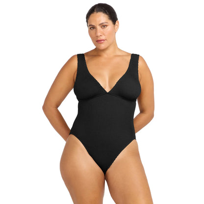 Arte V-Neck One Piece-ArteSands-1000 Palms