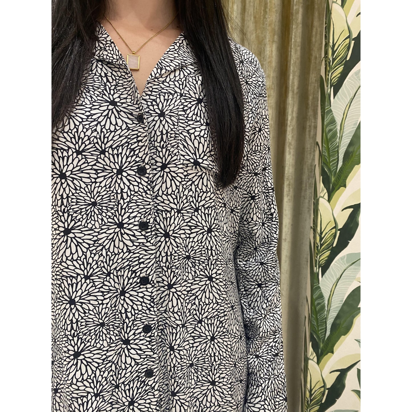 PJ Print Nightshirt-Koy-1000 Palms