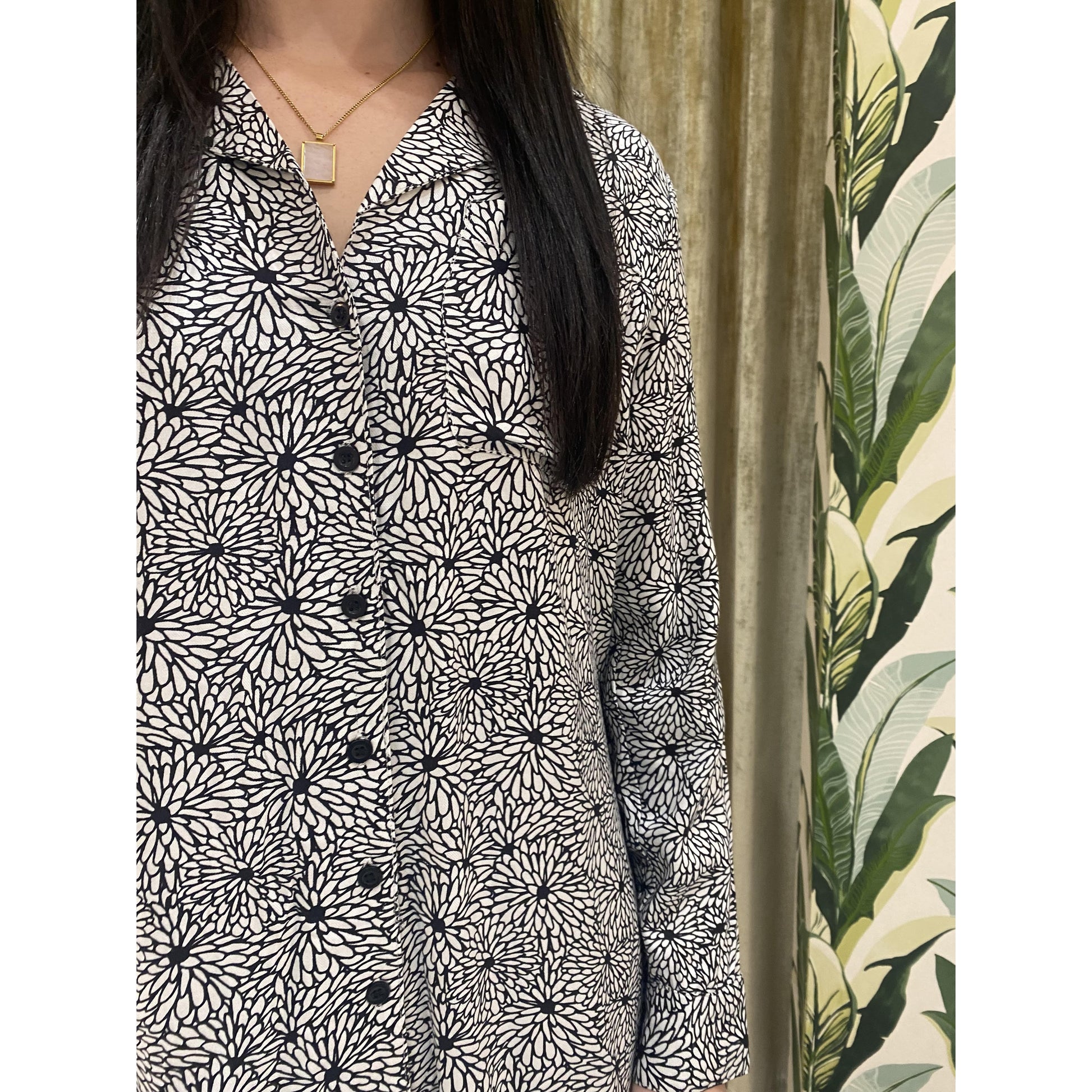 PJ Print Nightshirt-Koy-1000 Palms